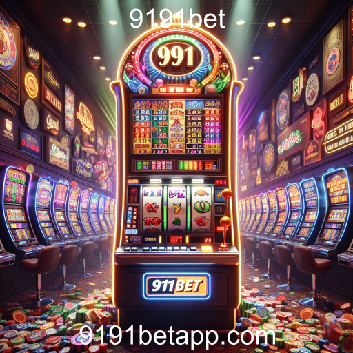 Máquinas: A Diversão das Slots no 9191bet